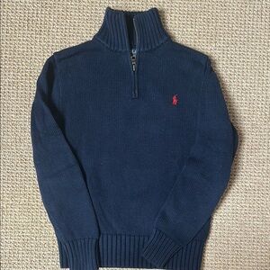 Polo by Ralph Lauren Blue Classic Knit Sweater